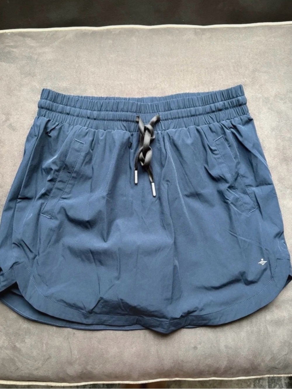 HALARA Navy Blue Athletic Skort with Drawstring NWOT